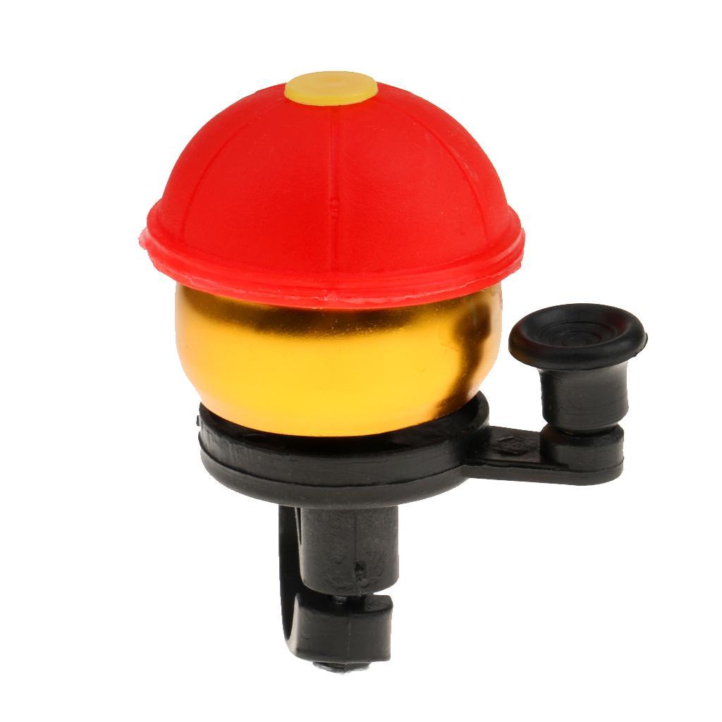 2 Pieces Aluminium Alloy Cycling Bike Handlebar Ring Bell Horn Kids Bell