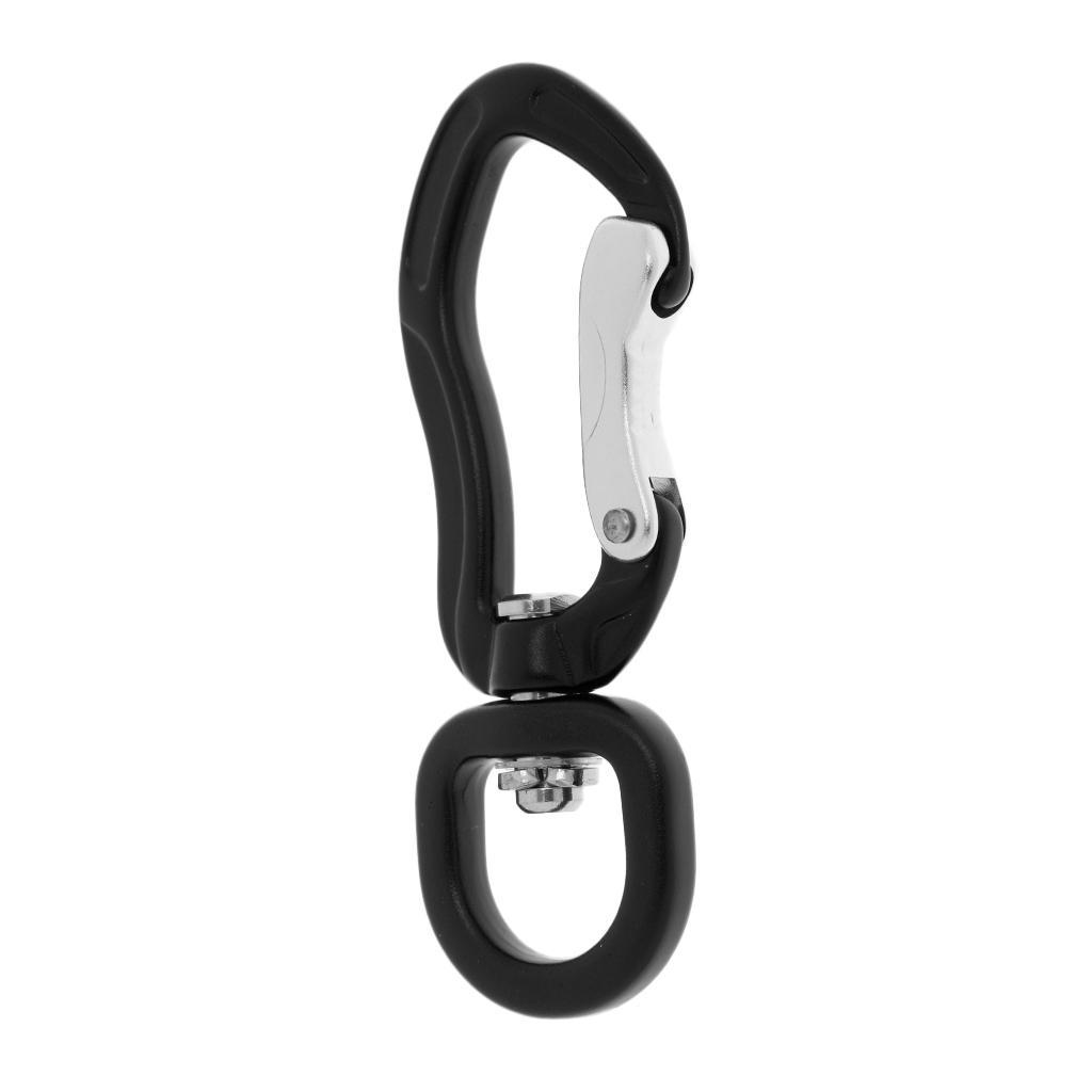 3-5pack 400KG Swivel Carabiner Hanging Connect Hook for Climbing Camping Hiking