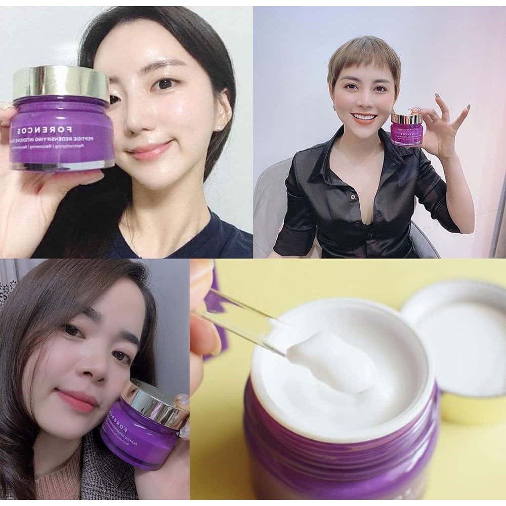 Kem Dưỡng Ban Đêm Forencos Peptide Redensifying Intensive Cream ( Màu tím)