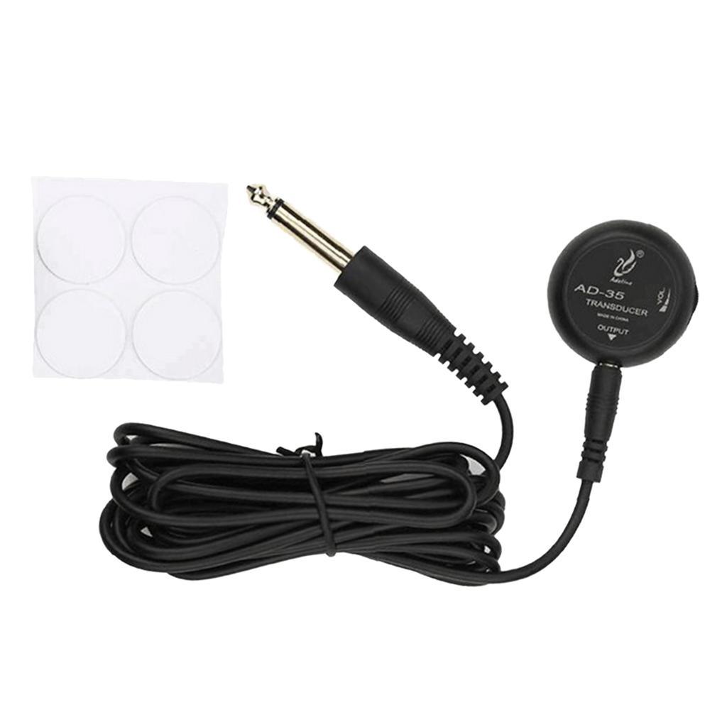 Piezo Guitar Pickup for Ukulele Violin Mandolin Acoustic Guitar Accessory