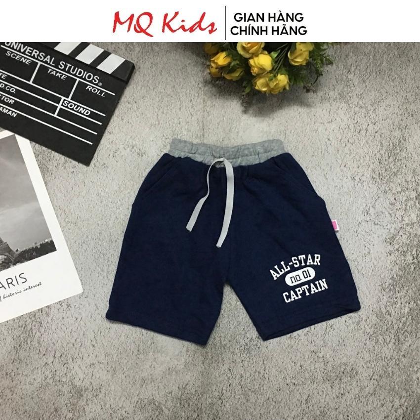 Quần đùi lửng cho bé trai MQ kids ️ cotton da cá 100%