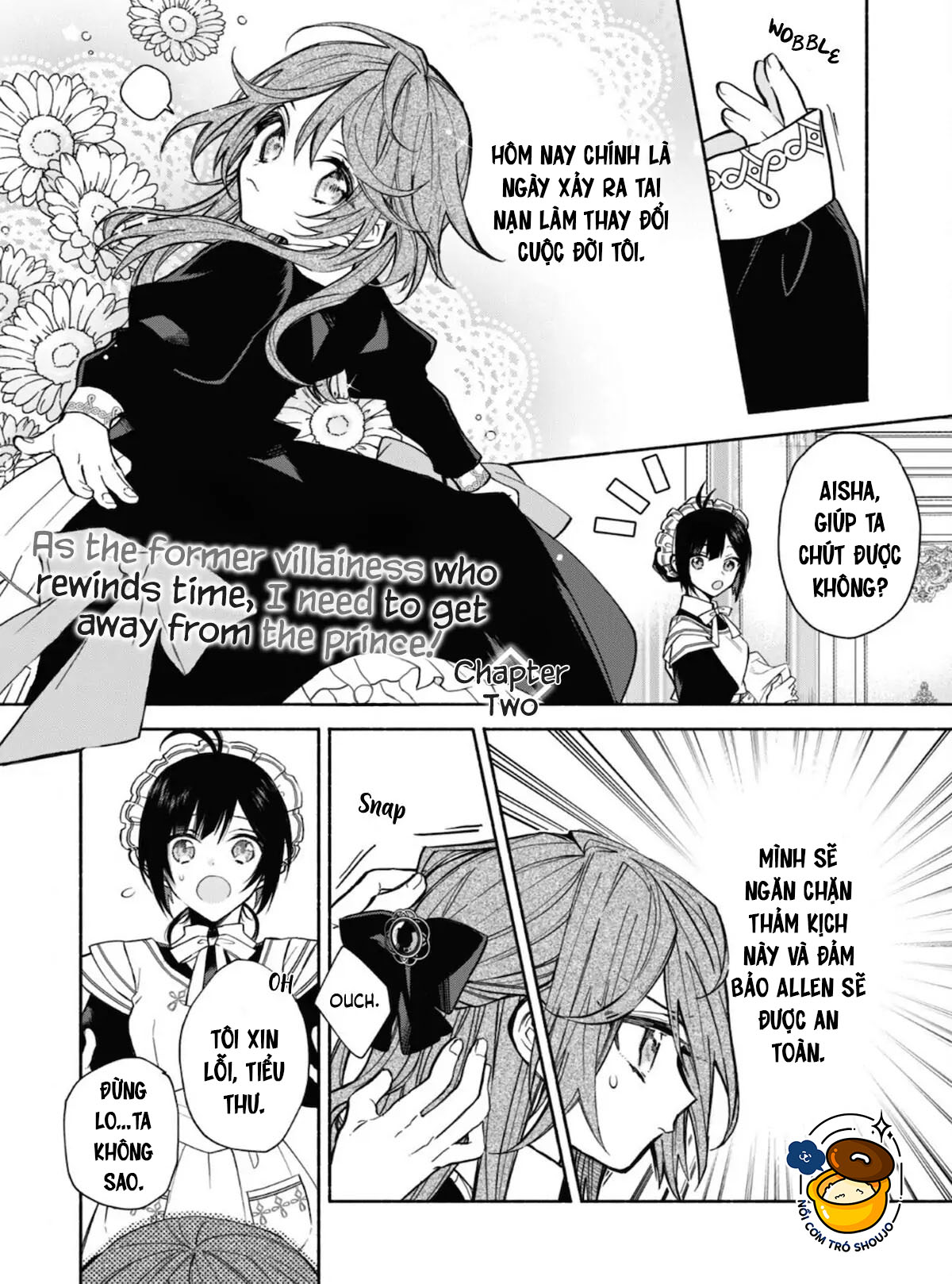 vì đã trở về thân phận ác nữ nên tôi nghĩ mình sẽ chạy trốn khỏi hoàng tử CHƯƠNG 2.1 2