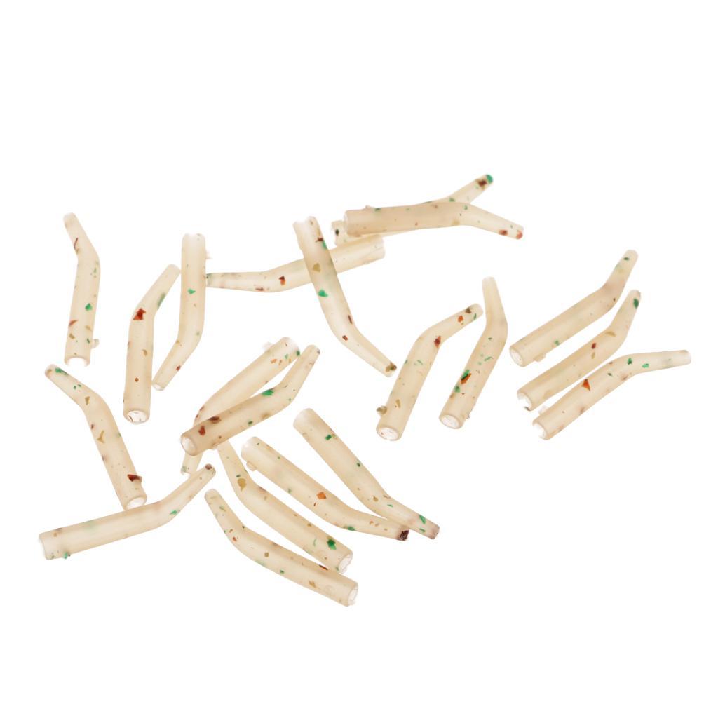 20pcs Carp Fishing Line Aligner Hair Rigs Hook Aligner Rig Accessories High Quality Durable to Use 20mm