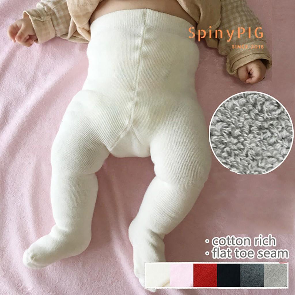 Quần tất sơ sinh 0-18 tháng loại dày hàng cao cấp xuất Nhật chất liệu cotton lót lông cực kỳ dày dặn và ấm áp