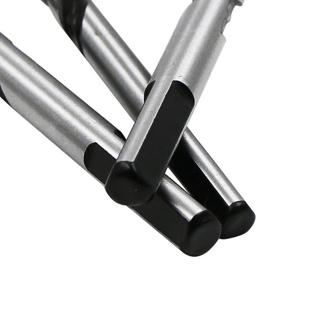 Bộ combo 4 Mũi Khoan Hình Tam Giác Đa Năng Kích Thước 6 / 8 / 10 / 12mm sắt thép gạch gỗ kính