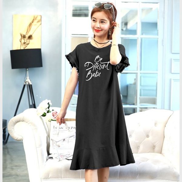 ĐẦM BẦU COTTON ĐUÔI CÁ DR2366