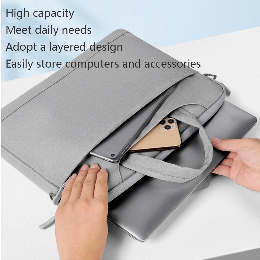 13 14 15 15.6 Cho Macbook Air Pro Xiaomi Huawei Asus Dell Đựng Túi Laptop Đeo Vai Túi Xách Tay Máy Tính Xách Tay túi Cặp - For 13-13.3 inch