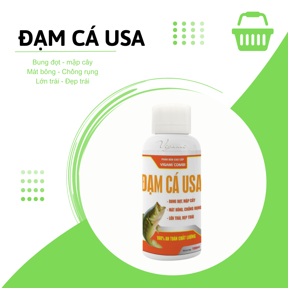 Phân bón VIGAMI COMBI ĐẠM CÁ USA 1000ml
