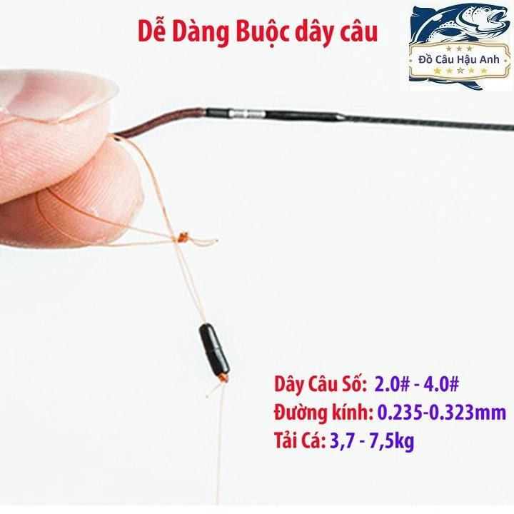 Dây trục câu đài buộc sẵn đầy đủ các kích thước, dây câu cá DC3 ( giá siêu khuyến mại )