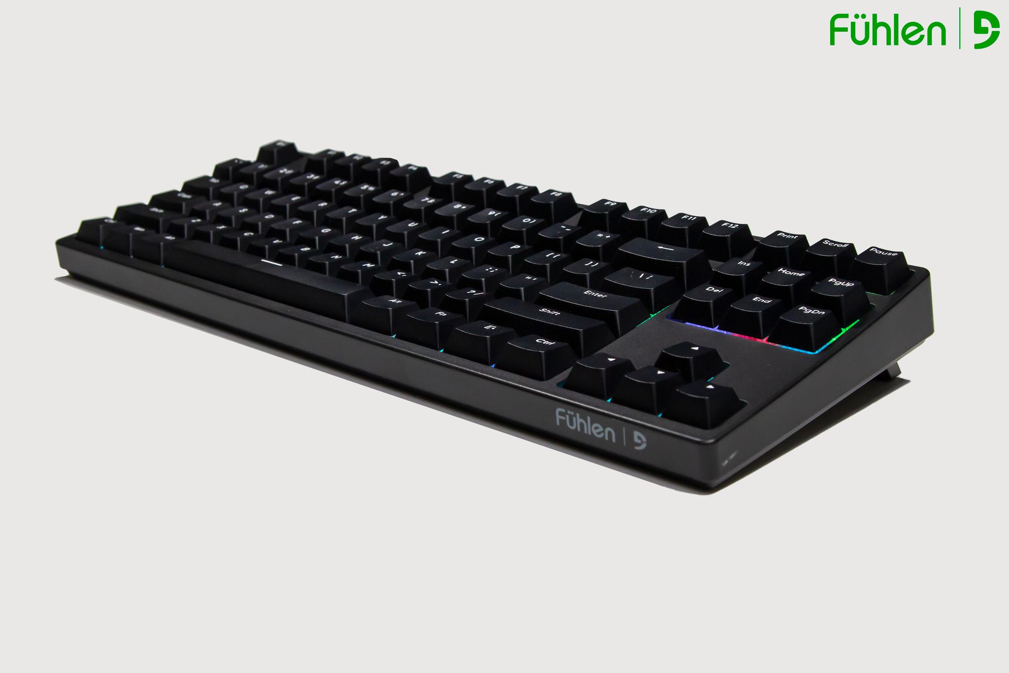 Bàn phím cơ gaming Fuhlen CK87S red switch, hot swap, led RGB, chỉnh app- Hàng chính hãng