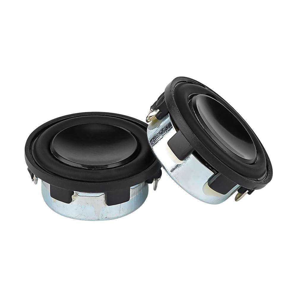 Aiyima 2pcs 1 inch Full Range Loa mini 28mm 4 8 ohm 3W NDFEB Magnet Sound Loa Color: 8 ohm speaker