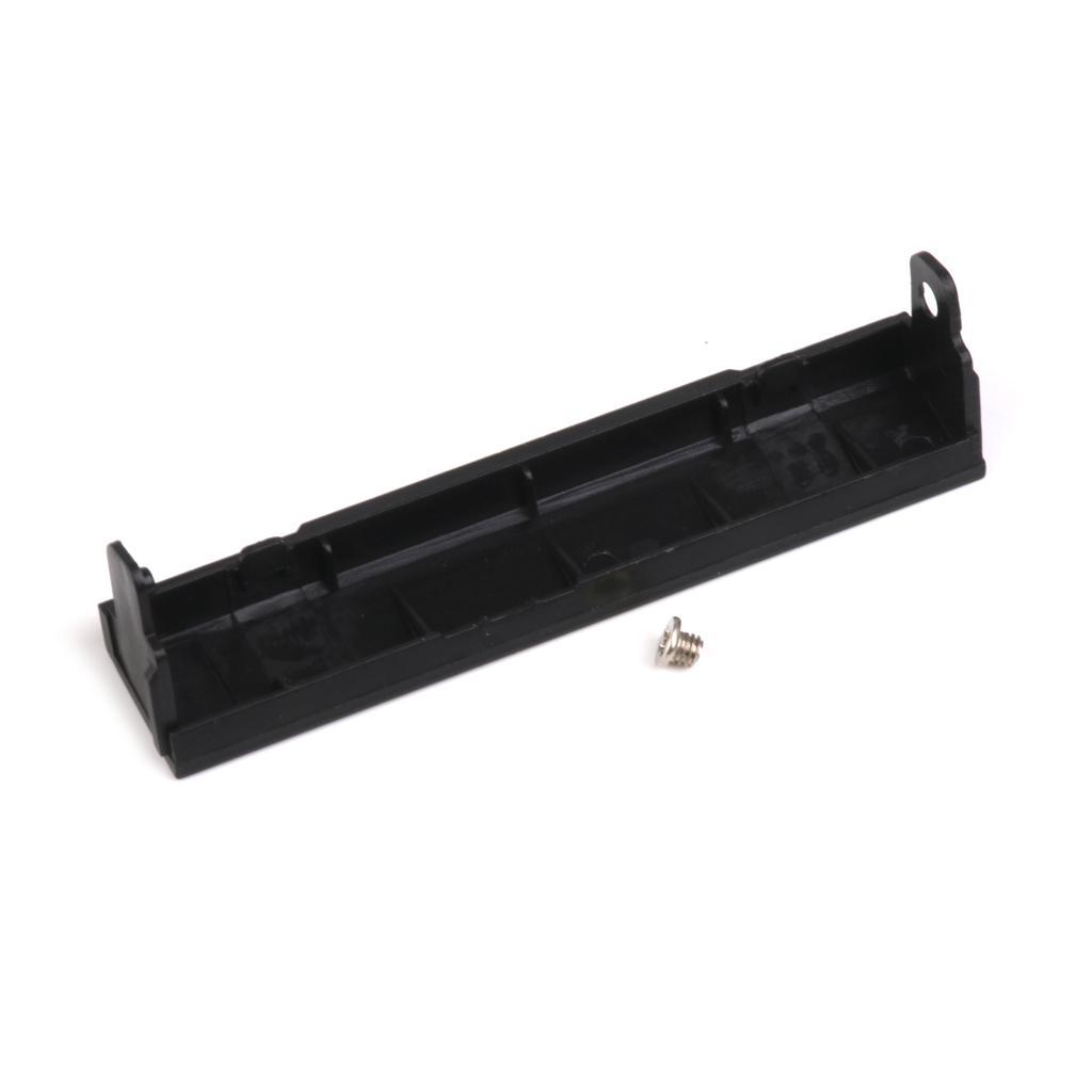 Laptop Computer HDD Hard Drive Caddy Cover with Screw for Dell Latitude E6510 Black