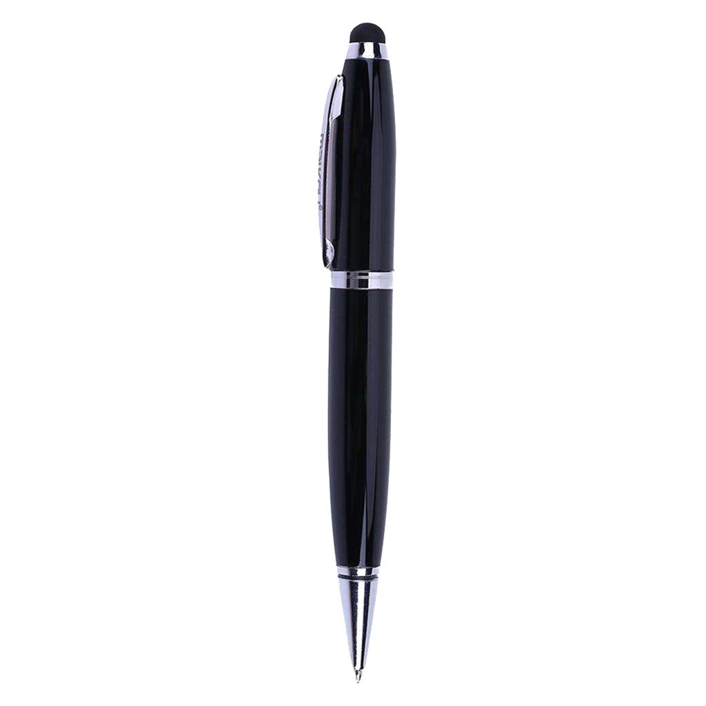 3in1 USB 2.0 Flash Screen Stylus Pen Writing Ballpoint Pen 32G Black