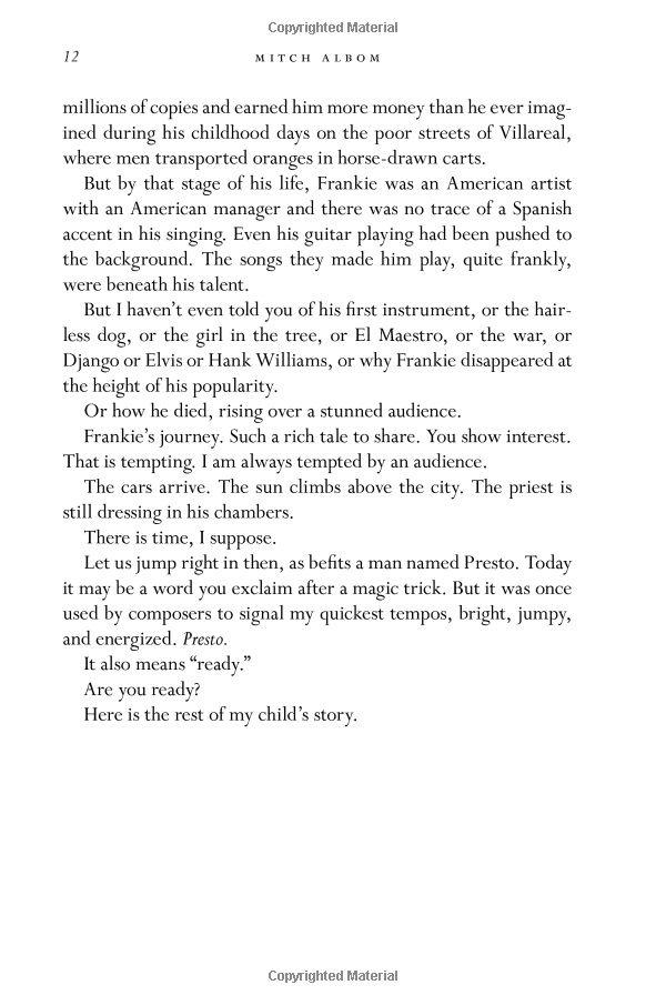 The Magic Strings of Frankie Presto: A Novel
