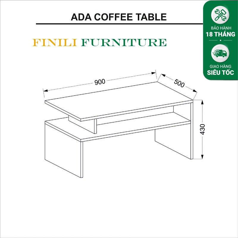 Bàn trà sofa ngồi bệt kiểu Nhật thiết kế độc đáo gỗ MDF phủ melamine FBT02