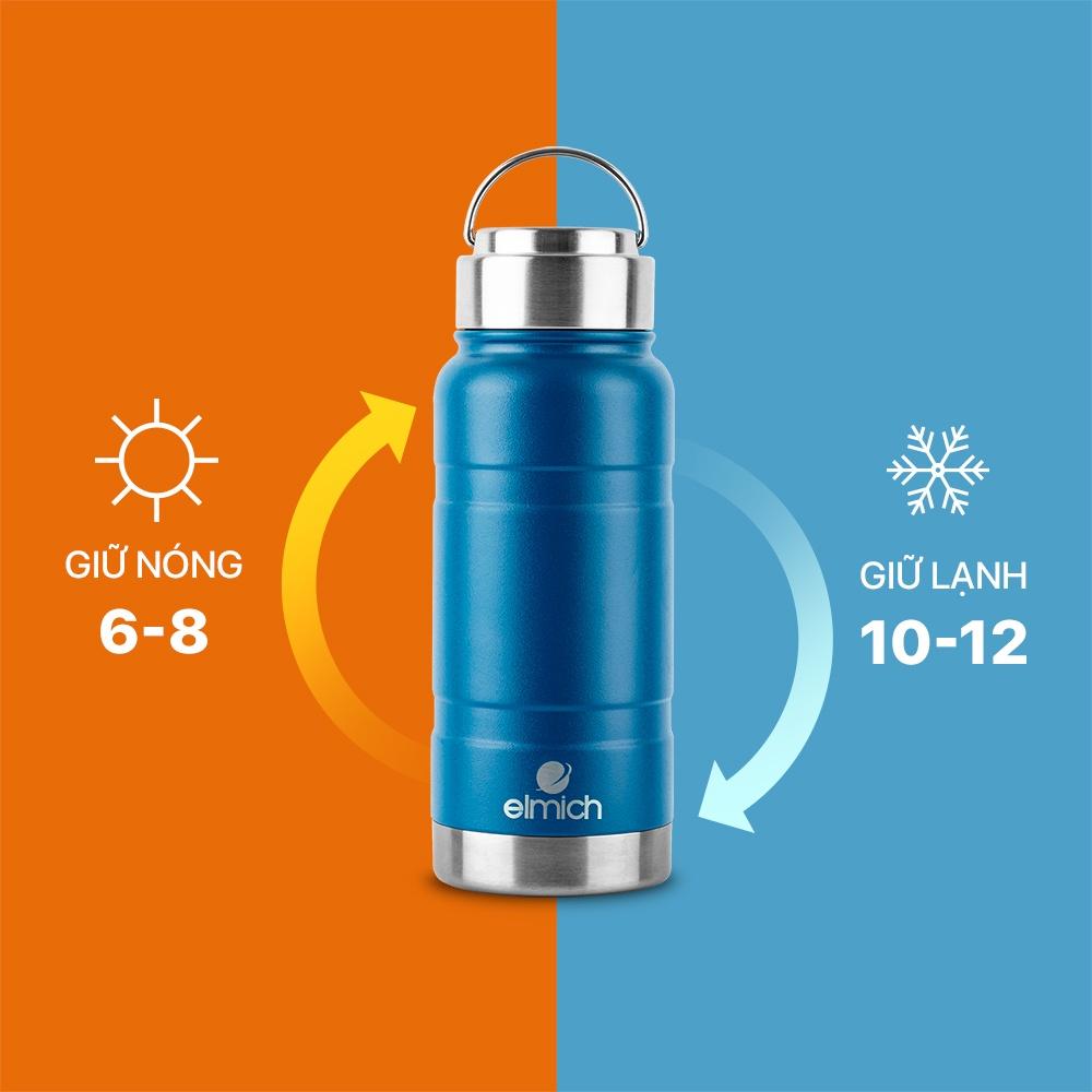 Bình giữ nhiệt Inox 304 Elmich EL8014 dung tích 520ml