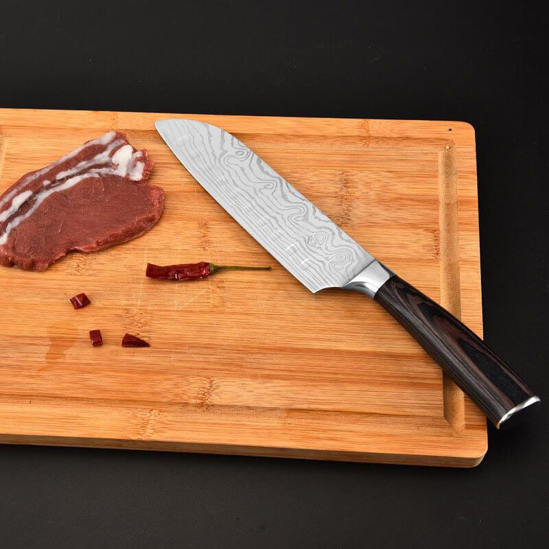 DAO - DAO BẾP NHẬT BẢN SANTOKU HÀNG XỊN MÃ IDT116 nt topcomshop vn