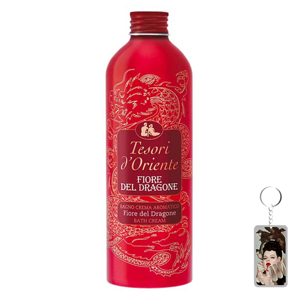 Dầu tắm rồng đỏ Tesori d'Oriente Dragone 500ml + Móc khóa