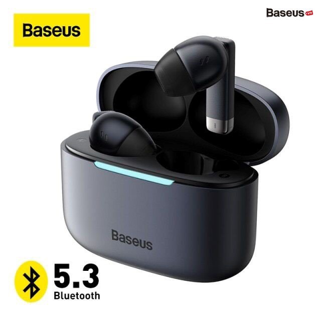 Tai Nghe Bluetooth Baseus Bowie E9 True Wireless Earphones (Bluetooth 5.3 , 5~30h Using, Wireless charging, APP control, IPX5, Waterproof WS) Hàng chính hãng