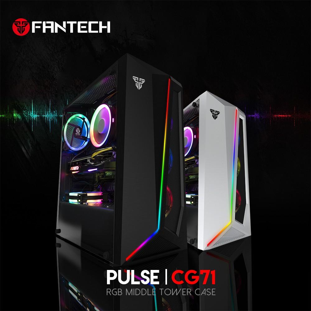 Vỏ case máy tính Fantech CG71 PULSE LED RGB - HÀNG CHÍNH HÃNG