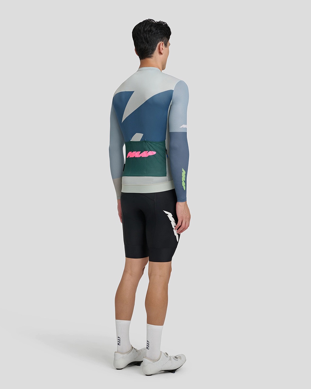 Áo Thể Thao Đạp Xe Nam MAAP Eclipse Pro Air LS Jersey 2.0 - Màu Bone