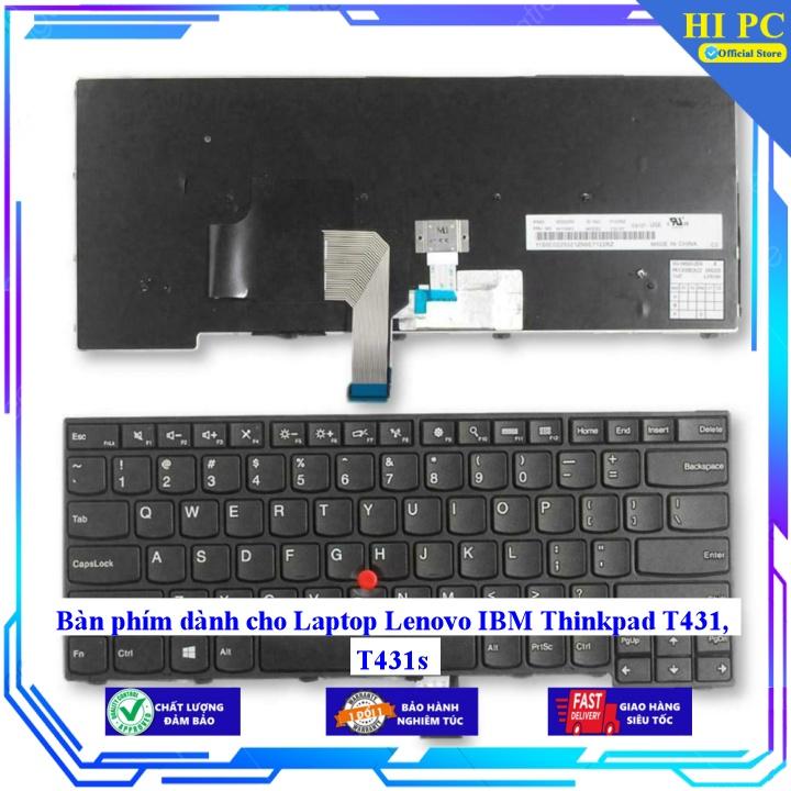 Bàn phím dành cho Laptop Lenovo IBM Thinkpad T431 T431S - Phím Zin - Hàng Nhập Khẩu