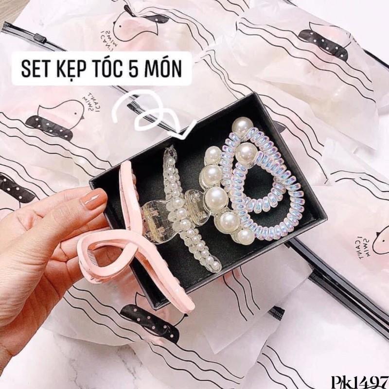 Set kẹp tóc nữ