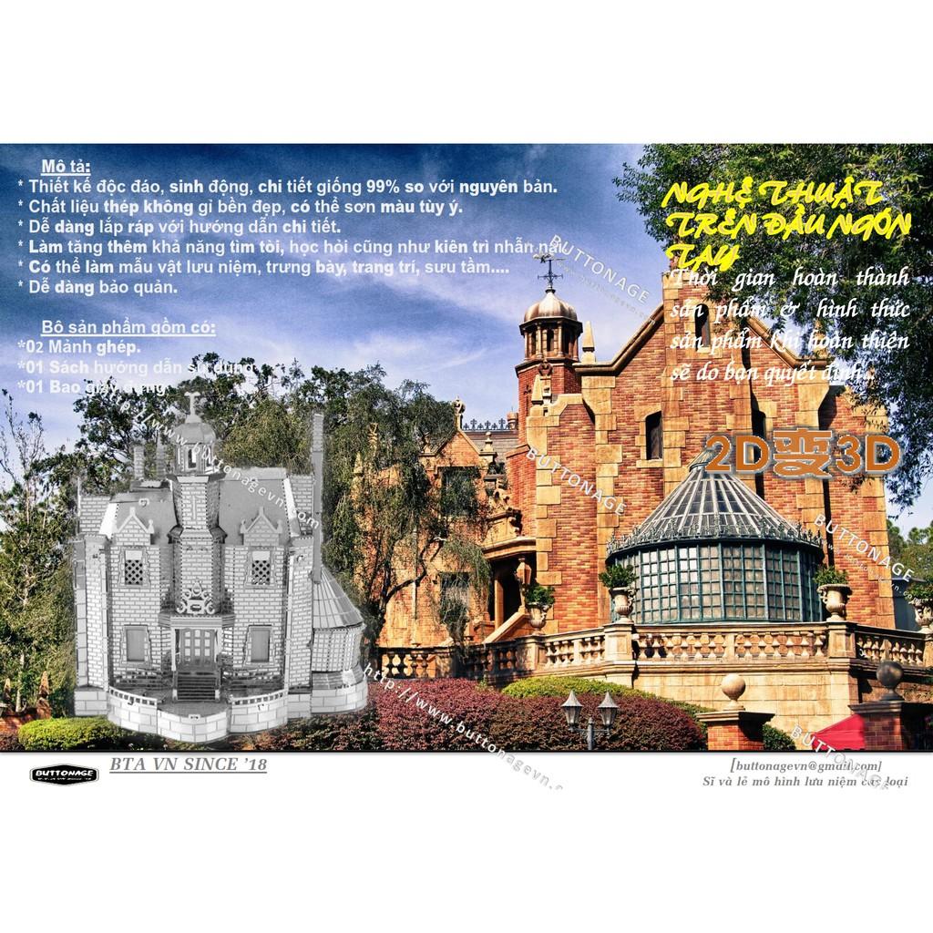 Mô Hình Lắp Ráp 3d Lâu Đài Cổ Tích - Lâu Đài Bất Tử