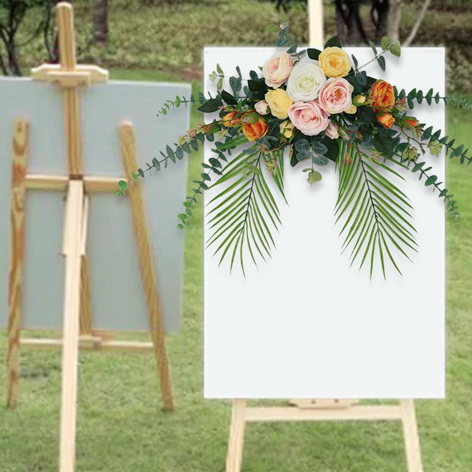 Artificial Rose Flowers for Photographic Props Farmhouse Ceremony Living Room Scenery