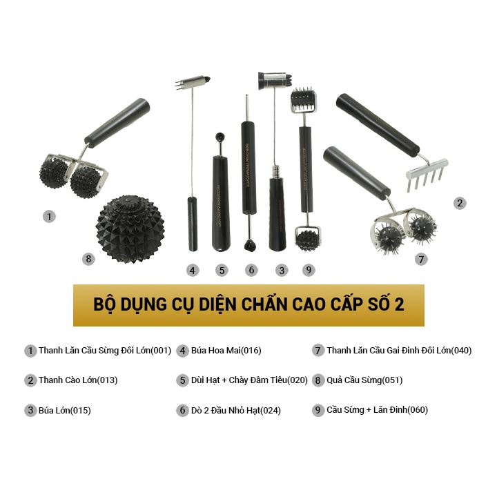 Bộ dụng cụ cao cấp số 2 (9 món)