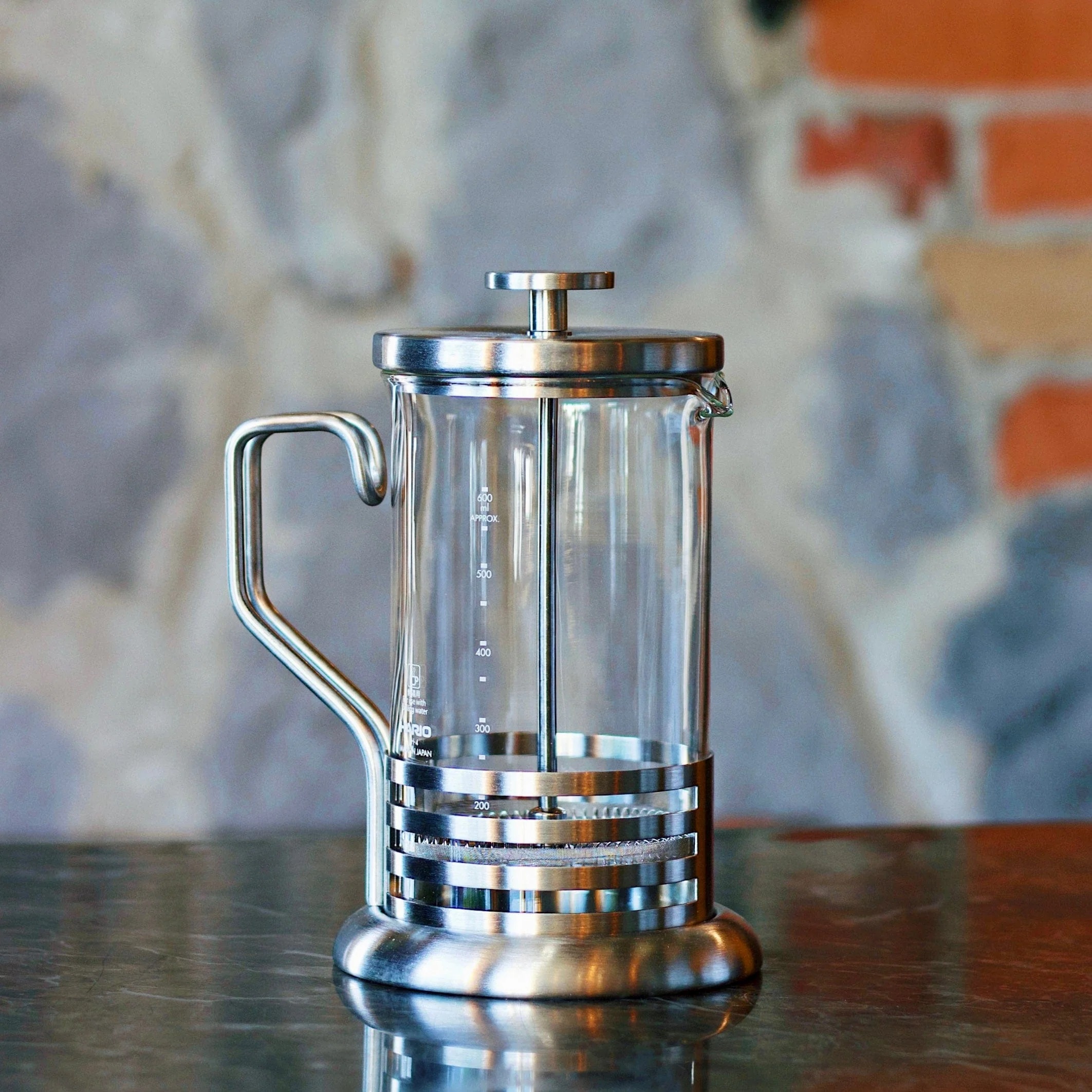 Bình Pha French Press cho Trà và Cà Phê Hario Tea & Coffee Press J