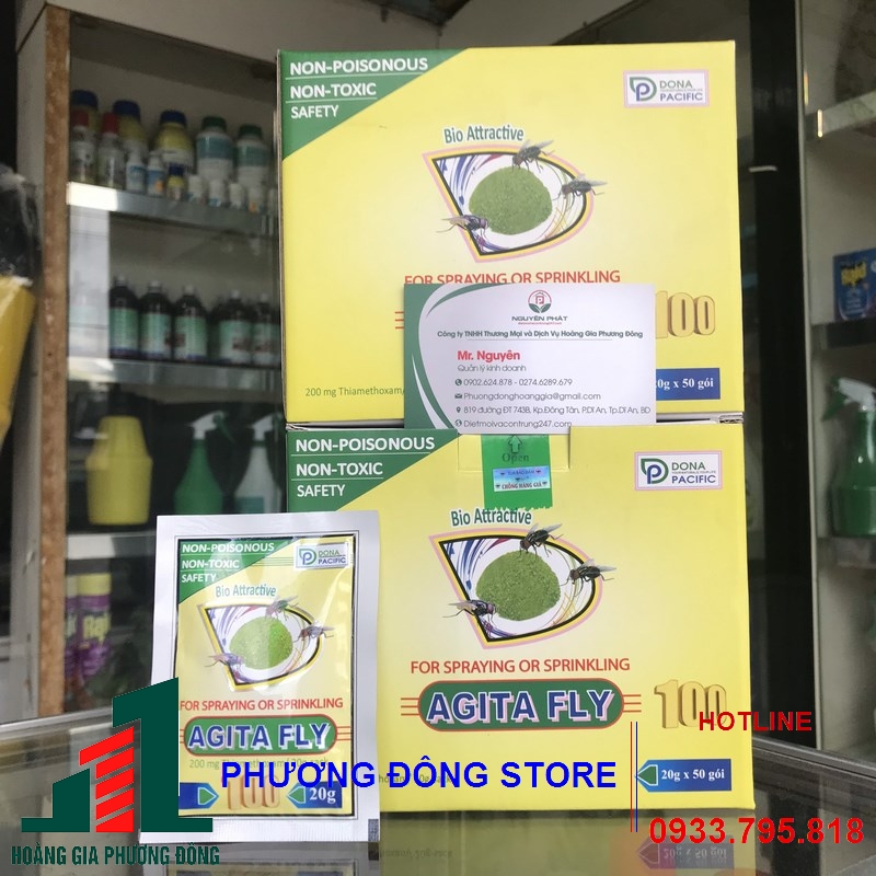 Thuốc diệt ruồi dạng bả Agita fly 100_ 400g