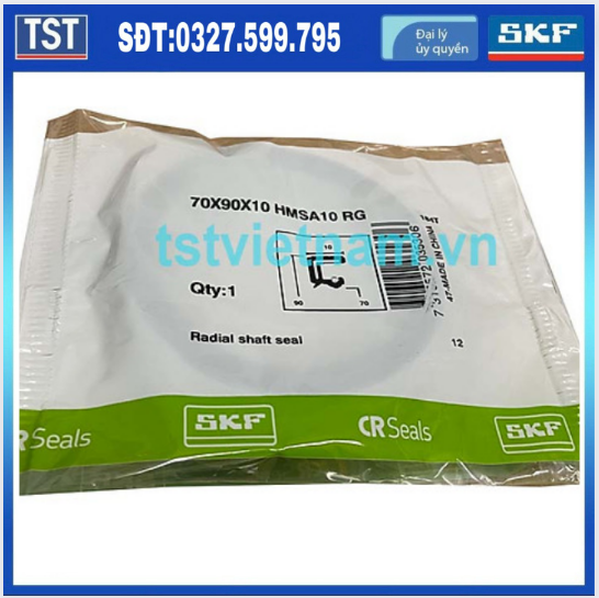 Phớt chắn dầu SKF 70x90x10 HMSA10 RG