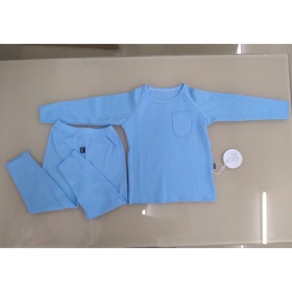Quần áo trẻ em chất Len Tăm Cao Cấp, Bộ thu đông cho bé gái bé trai nhiều màu sắc dễ thương từ 5-13kg