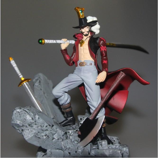 Mô hình Figure One Piece Mihawk rất nhiều chi tiết 17cm