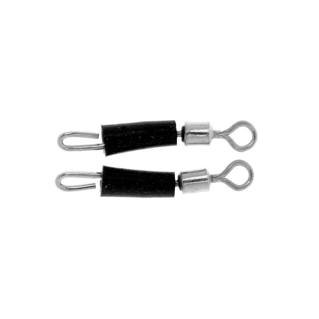 2-7pack Fishing Swivels Line Connector Quick Change Rolling Swivels Clip Swivels