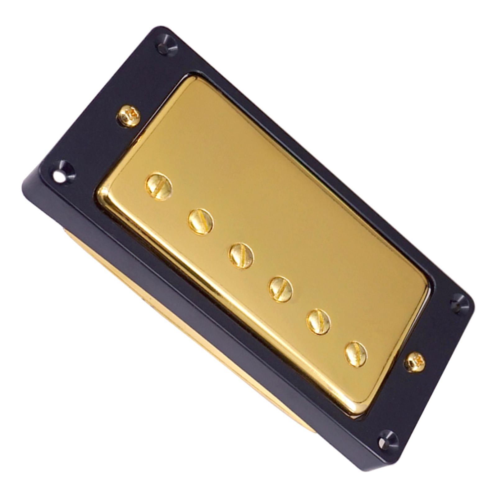 Pro Double Coil Pickup Part 5.2cm, Electric Guitar Neck Bridge Pickup, Guitar Neck Pickup Gear Tools for LP Guitar, Electric Guitar Supplies