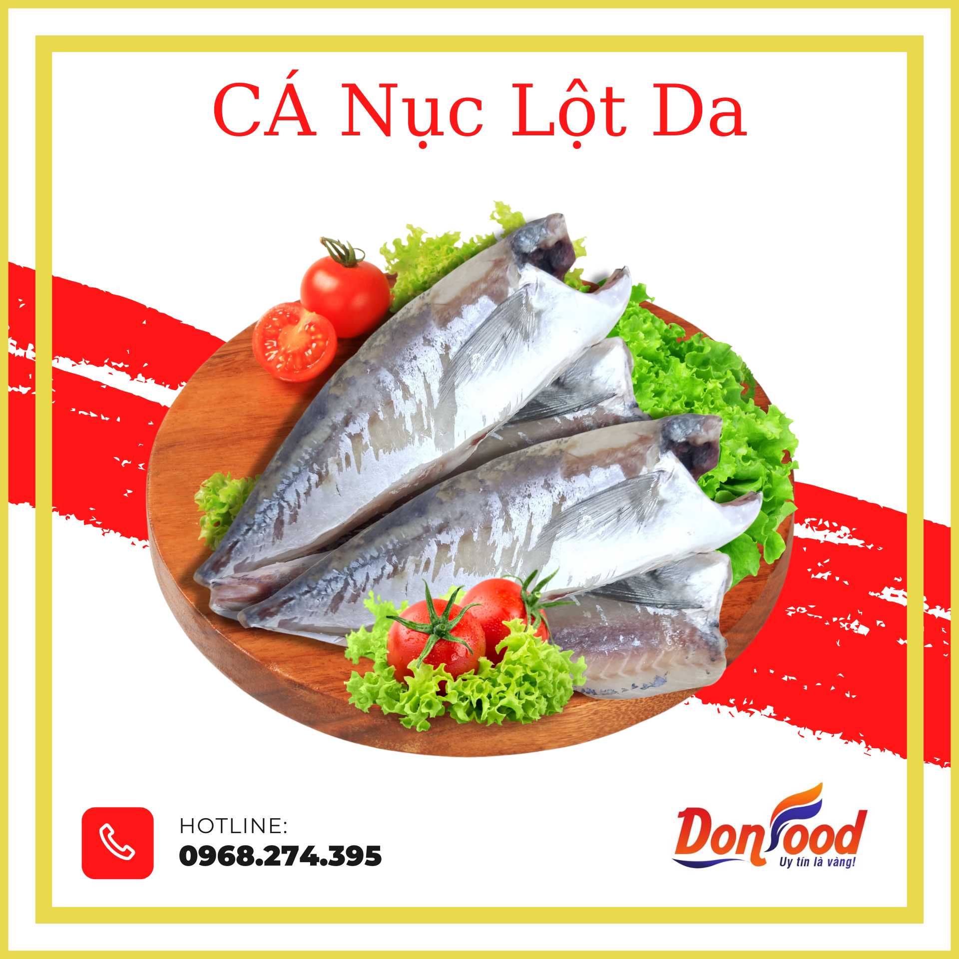 -Cá Nục một nắng lột da -500gr