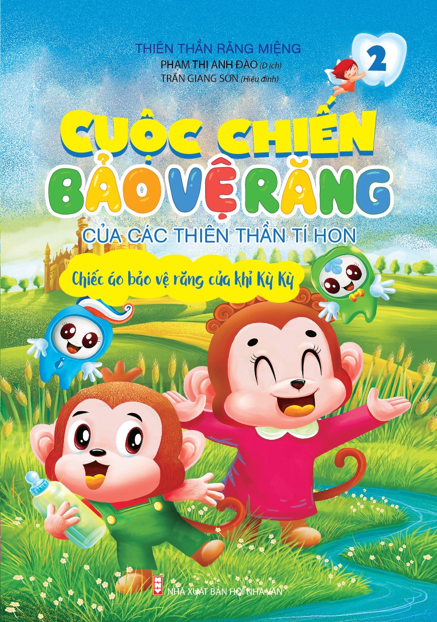 Combo Cuộc Chiến Bảo Vệ Răng Của Các Thiên Thần Tí Hon : Thỏ MiMi Không Đánh Răng + Chiếc Áo Bảo Vệ Răng Của Khỉ Kỳ Kỳ + Gấu Con, Heo Mập, Hưu Sao Mắc Mưu Của Răng Đen