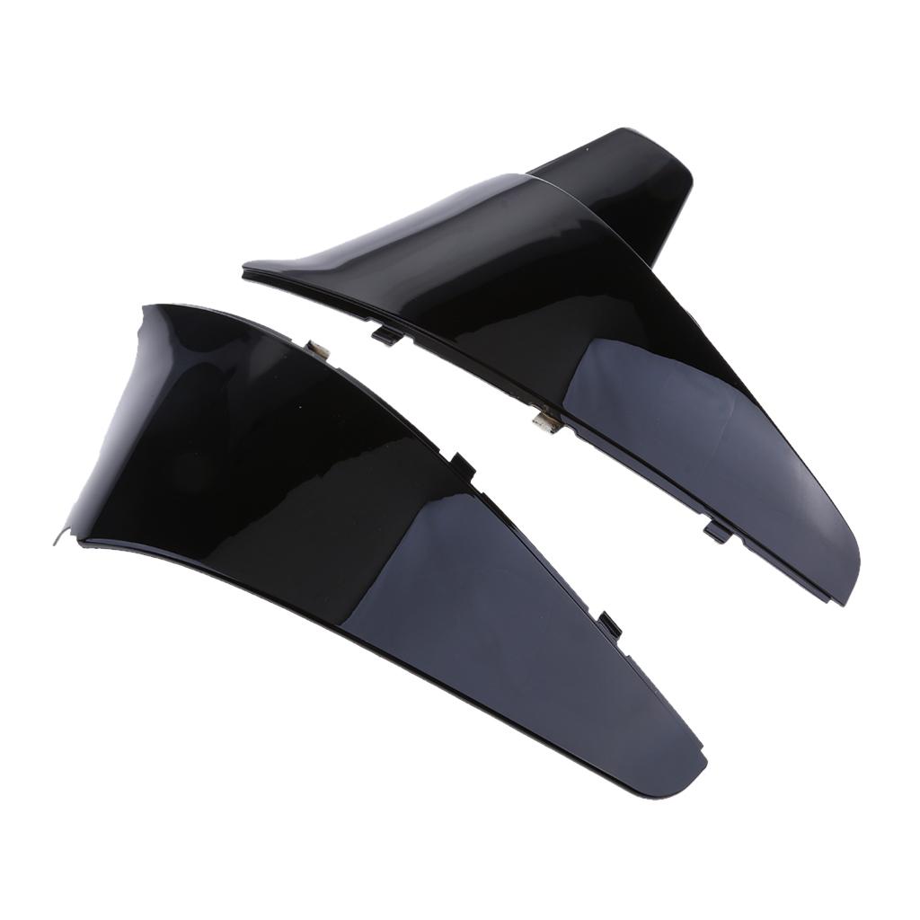 Batteries Side Fairing Cover for Honda Shadow VLX 600 VT600C STEED400 Models Black