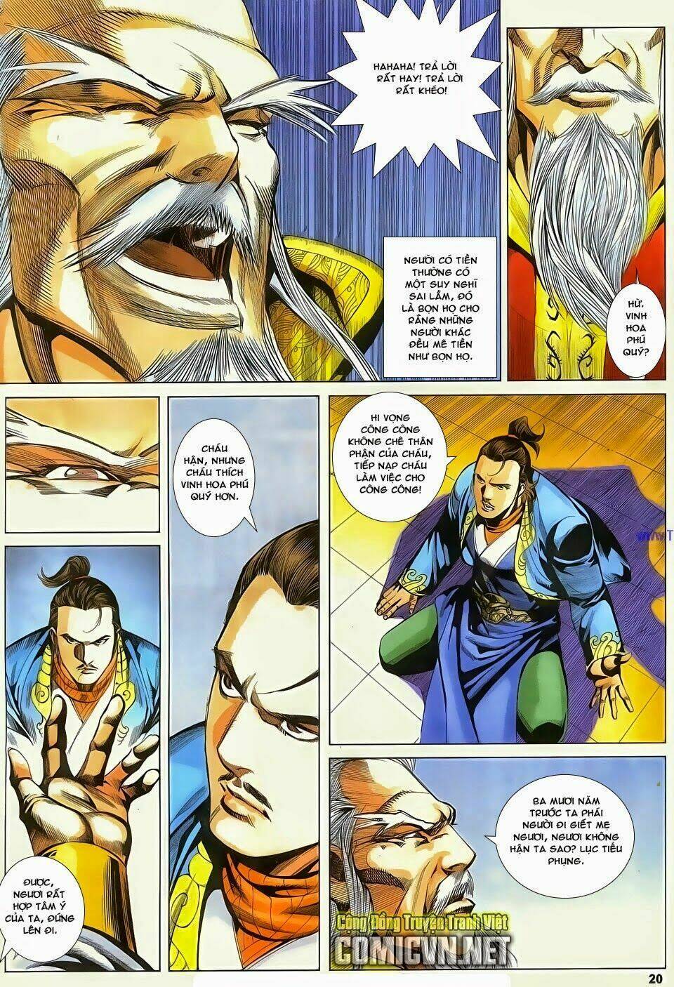 cổ long quần hiệp chapter 83 20