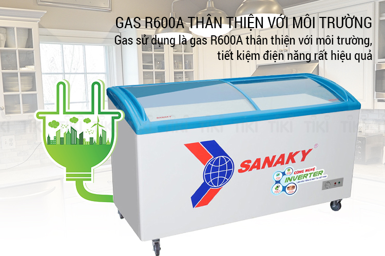 Tủ đông Inverter Sanaky VH-4899K3 - Hàng chính hãng