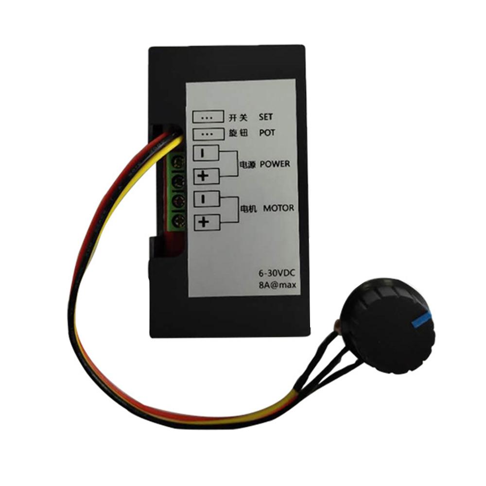 Direct-Current Speed Controller 24V Digital dc Motor Speed Regulator PWM Stepless Speed Control Switch