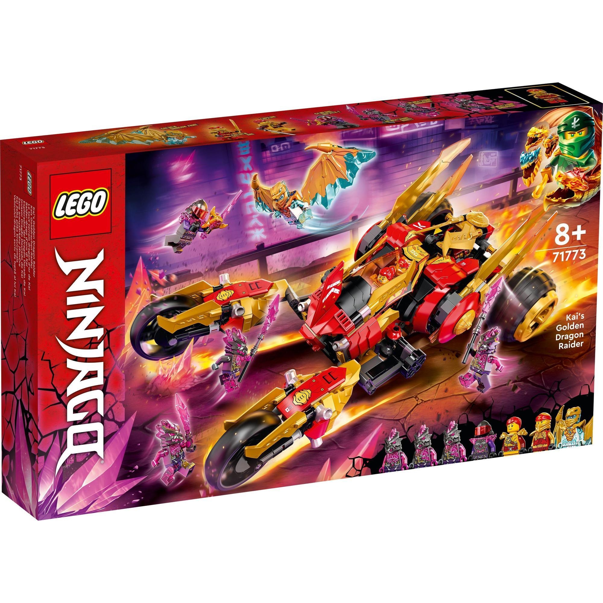 LEGO Ninjago 71773 Chiến xe rồng vàng của Kai (624 chi tiết)