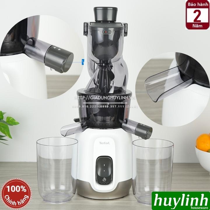 Máy ép chậm Tefal ZC600138 - Tặng cối làm kem - mứt - Hàng chính hãng