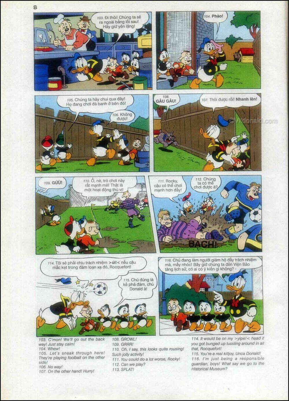 donald và bạn hữu chapter 73 12