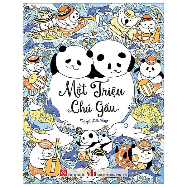 Sách Tô Màu Thiếu Nhi - Một Triệu Chú Gấu - Triệu Thứ Dưới Đáy Sâu - Nhiều Chủ Đề