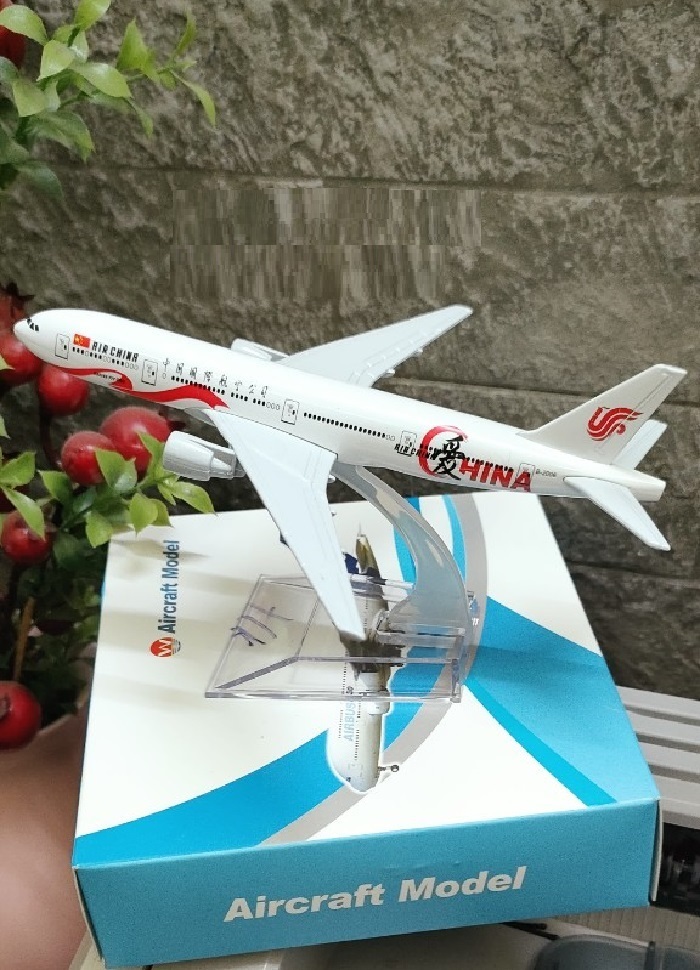 Mô hình máy bay tĩnh B777 Air China 16cm