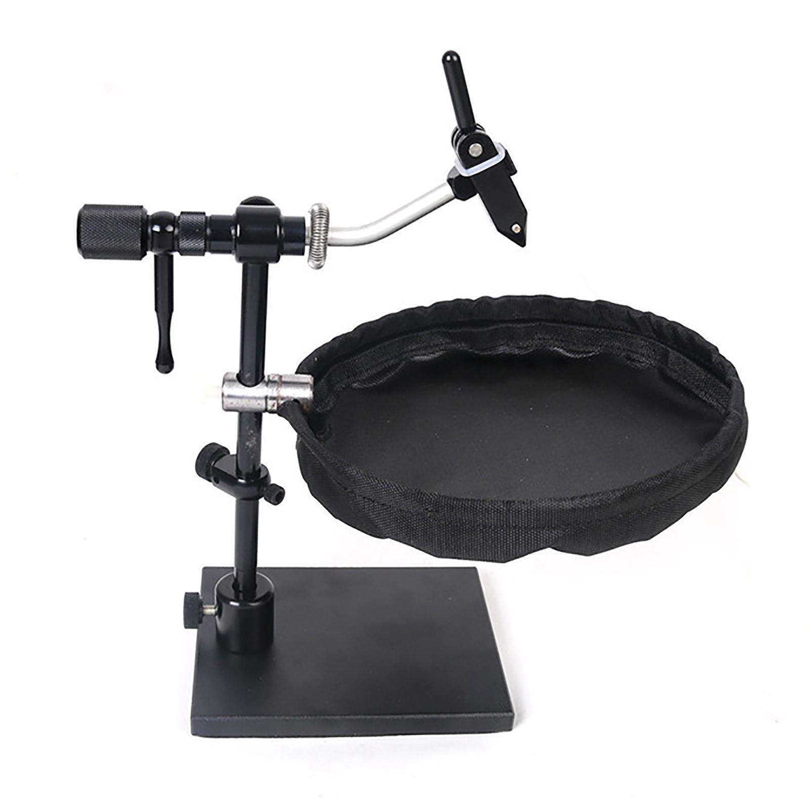 Fly Tying Trash Tray Trash Holder Garbage Bag for Fly Tying Vise Lightweight