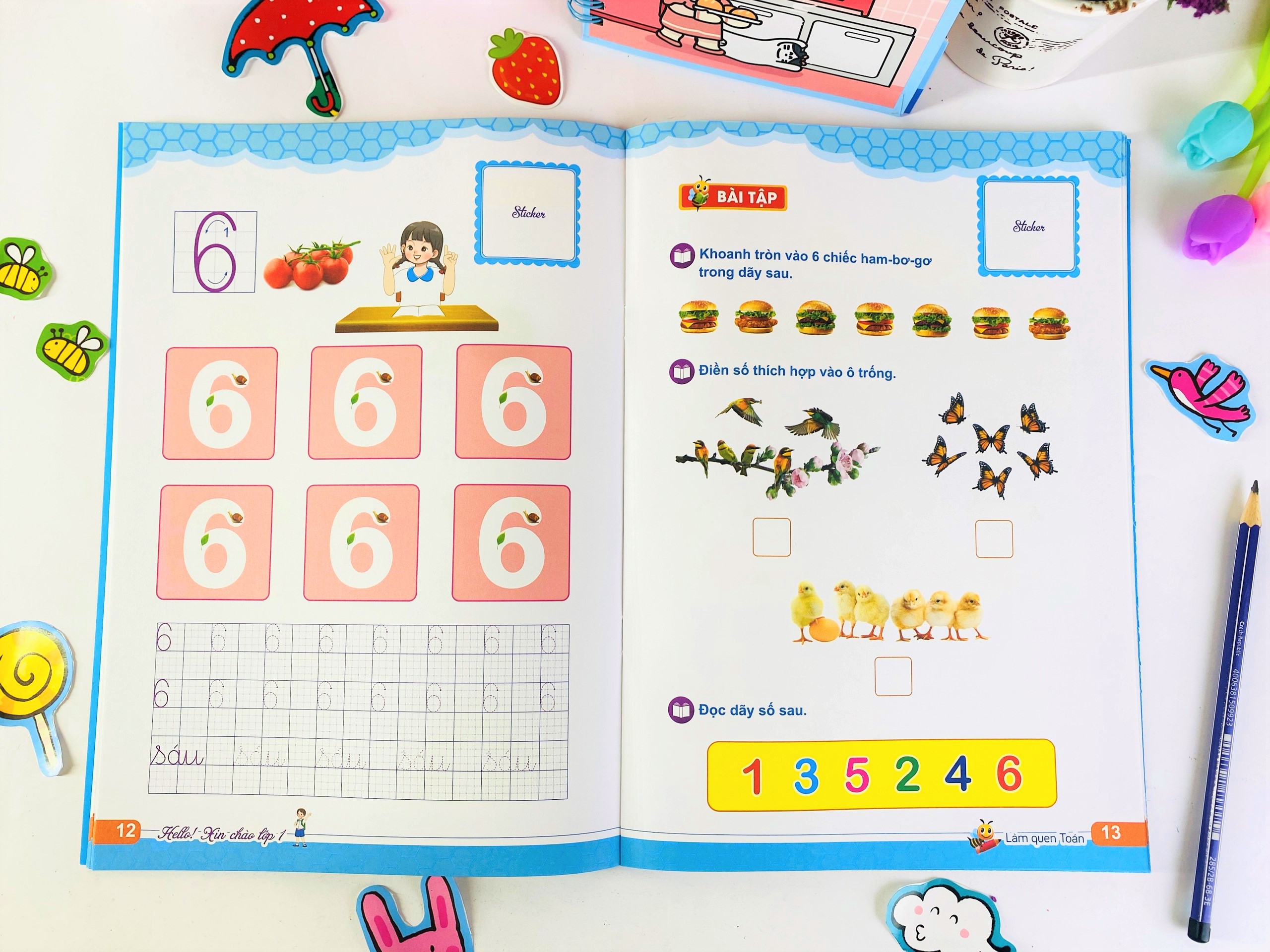 Sách - Combo 5 cuốn Hello! Xin chào lớp 1 - ndbooks
